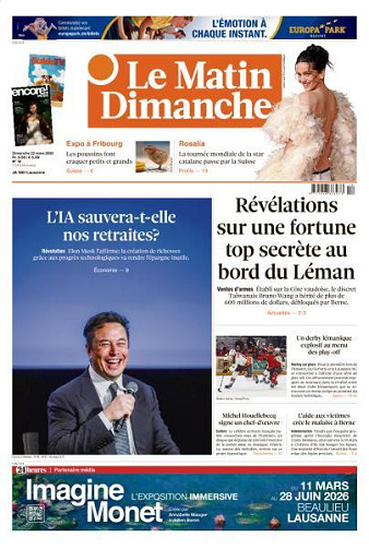 Le Matin Dimanche - 22 Mars 2026