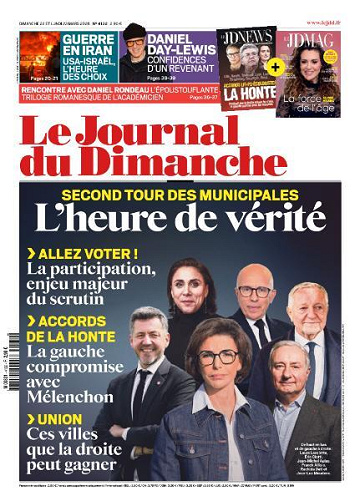 Le Journal du Dimanche - 22 Mars 2026