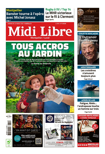 Midi Libre (14 Éditions) Du Dimanche 22 Mars 2026