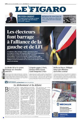 Le Figaro du Lundi 23 Mars 2026