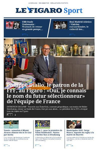 Le Figaro Sport - 23 Mars 2026