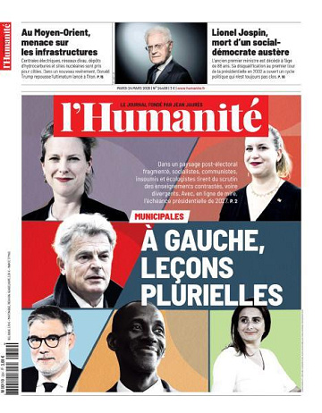 L'Humanite - 24 Mars 2026