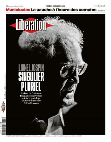 Libération du Mardi 24 Mars 2026