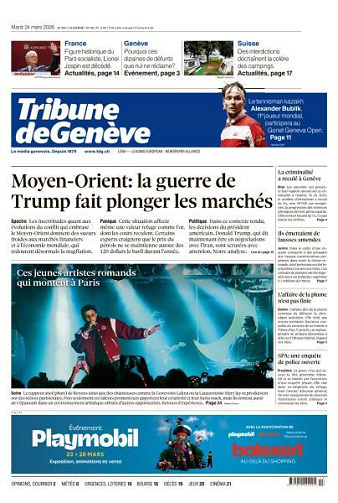 Tribune de Genève - 24 Mars 2026