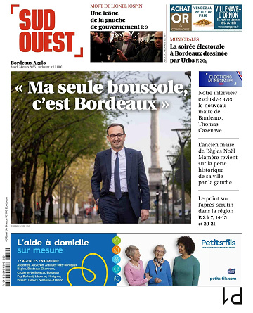 Sud Ouest du Mardi 24 Mars 2026 (7 Editions)