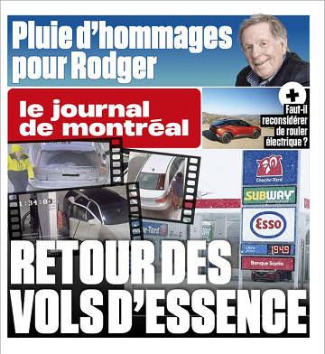 Le Journal de Montreal 23 Mars 2026