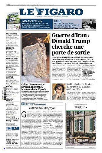Le Figaro du Mercredi 25 Mars 2026