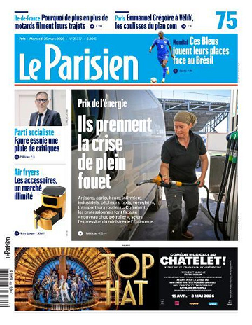Le Parisien - 25 Mars 2026