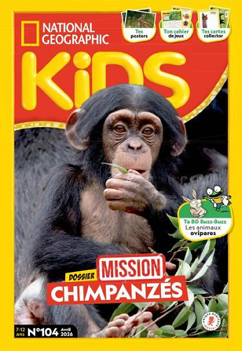 National Geographic Kids France - Avril 2026