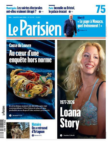 Le Parisien - 26 Mars 2026