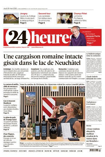 24 heures - 26 Mars 2026