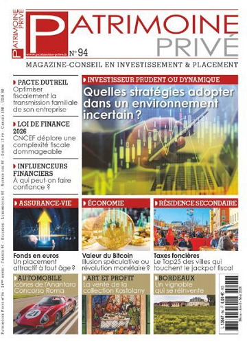 Patrimoine Privé - Mars-Mai 2026