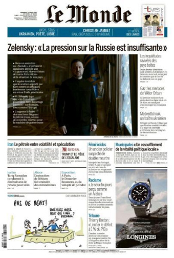 Le Monde - 27 Mars 2026