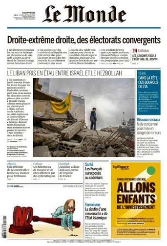 Le Monde - 26 Mars 2026
