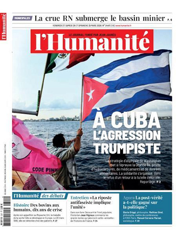 L'Humanite - 27-29 Mars 2026