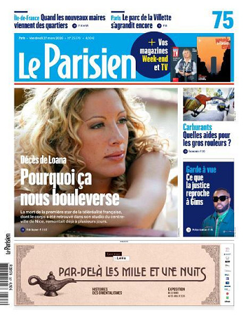 Le Parisien - 27 Mars 2026