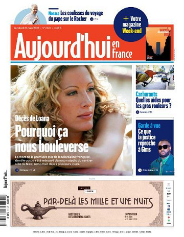 Aujourd’hui en France - 27 Mars 2026