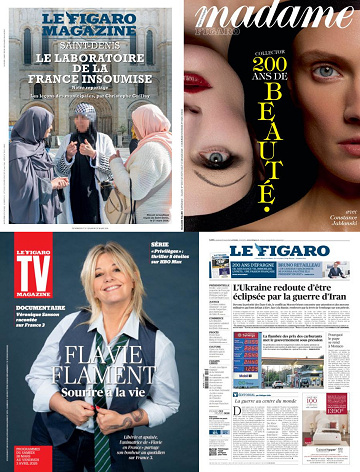 Pack Le Figaro et ses 3 suppléments - 27 Mars 2026