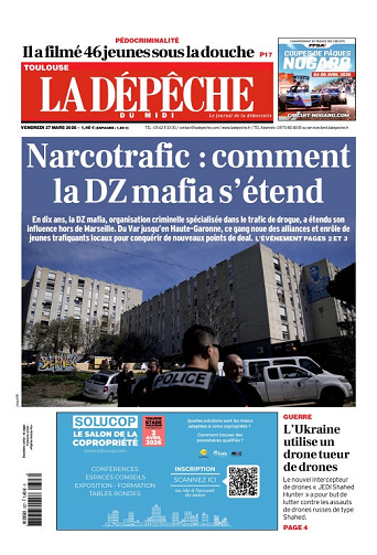 La Dépêche du Midi (16 Éditions) Du Vendredi 27 Mars 2026