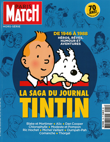 Paris Match - HS - La Saga Du Journal Tintin - 1946-1988
