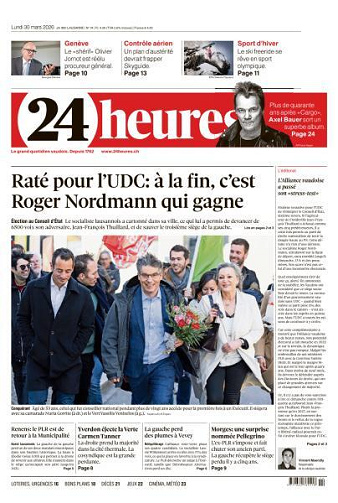 24 heures - 30 Mars 2026