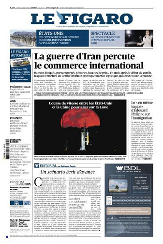 Le Figaro du Mardi 31 Mars 2026