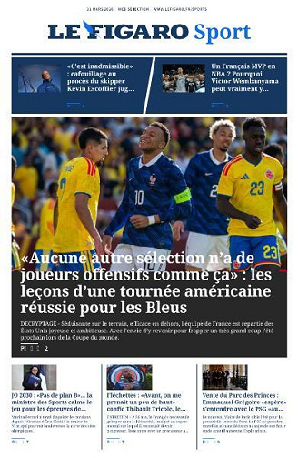 Le Figaro Sport - 31 Mars 2026