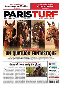 Paris Turf - 31 Mars 2026