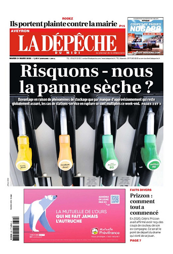 La Dépêche du Midi (16 Éditions) Du Mardi 31 Mars 2026