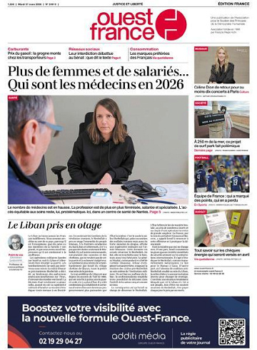 Ouest-France Édition France - 31 Mars 2026