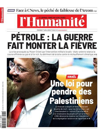 L'Humanite - 1er Avril 2026