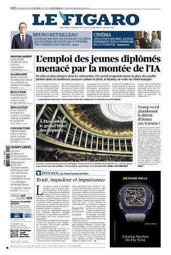 Le Figaro du Mercredi 1er Avril 2026