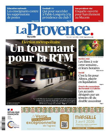 La Provence - 1er Avril 2026