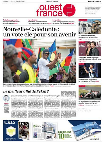 Ouest-France Édition France - 1er Avril 2026