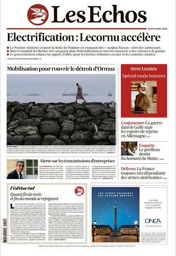 Les Echos - 2 Avril 2026