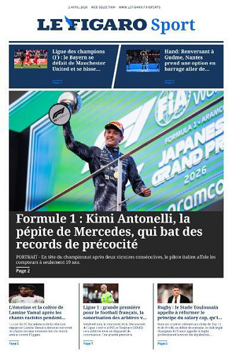 Le Figaro Sport - 2 Avril 2026
