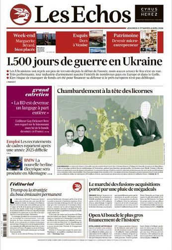 Les Echos - 3-4 Avril 2026