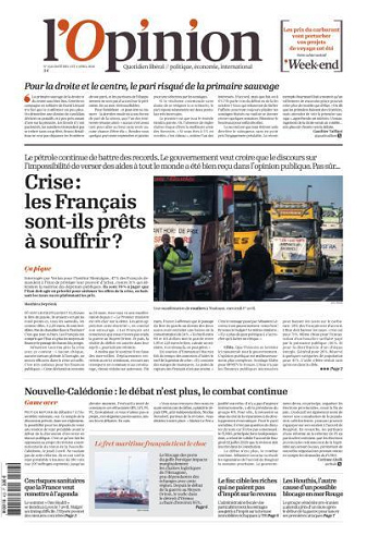 L’Opinion - 3-4 Avril 2026