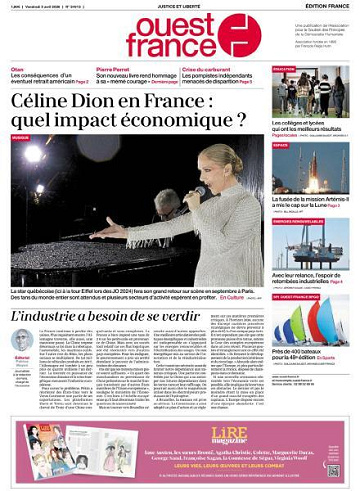 Ouest-France Édition France - 3 Avril 2026