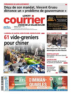 Le Petit Courrier L'Echo de la Vallée de Loir Edition Petit Courrier - 3 Avril 2026