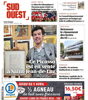 Sud Ouest (9 Éditions) Du Vendredi 3 Avril 2026