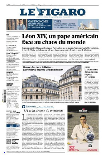 Le Figaro du Samedi 4 et Dimanche 5 Avril 2026
