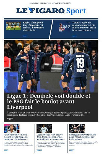 Le Figaro Sport - 4 Avril 2026