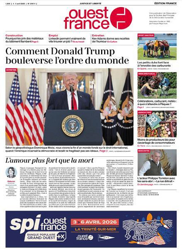 Ouest-France Édition France - 4-5 Avril 2026