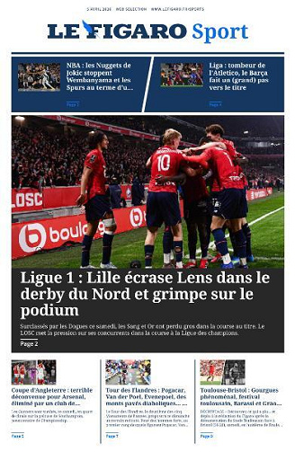 Le Figaro Sport - 5 Avril 2026