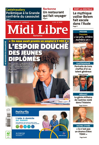 Midi Libre (14 Éditions) Du Dimanche 5 Avril 2026