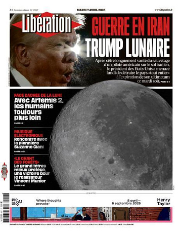 Libération du Mardi 7 Avril 2026