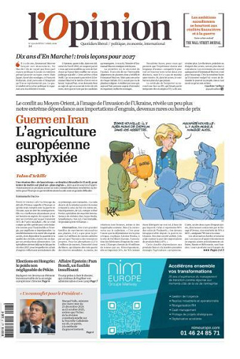 L’Opinion - 7 Avril 2026