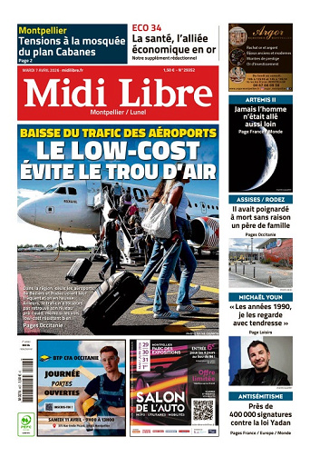 Midi Libre (14 Éditions) Du Mardi 7 Avril 2026