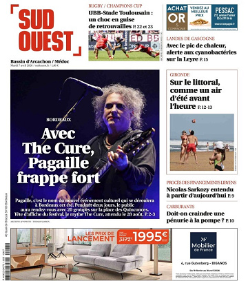 Sud Ouest (8 Éditions) Du Mardi 7 Avril 2026